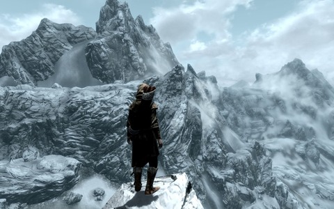 Skyrim-Mountain