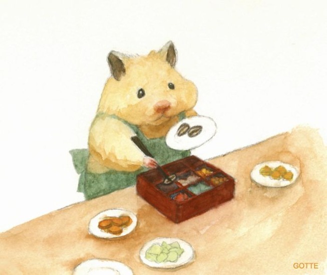 Artist-typical-life-of-a-Japanese-hamster-very-cute