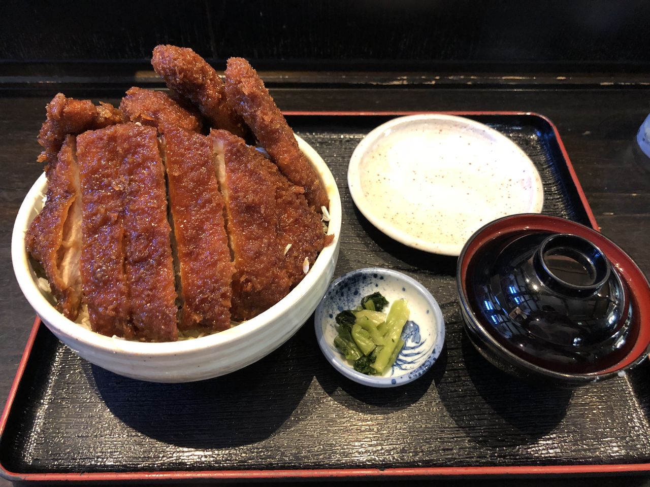 明治亭 駒ヶ根本店 ロース ヒレかつ大盛丼 門球麺報 モンキューメンポウ