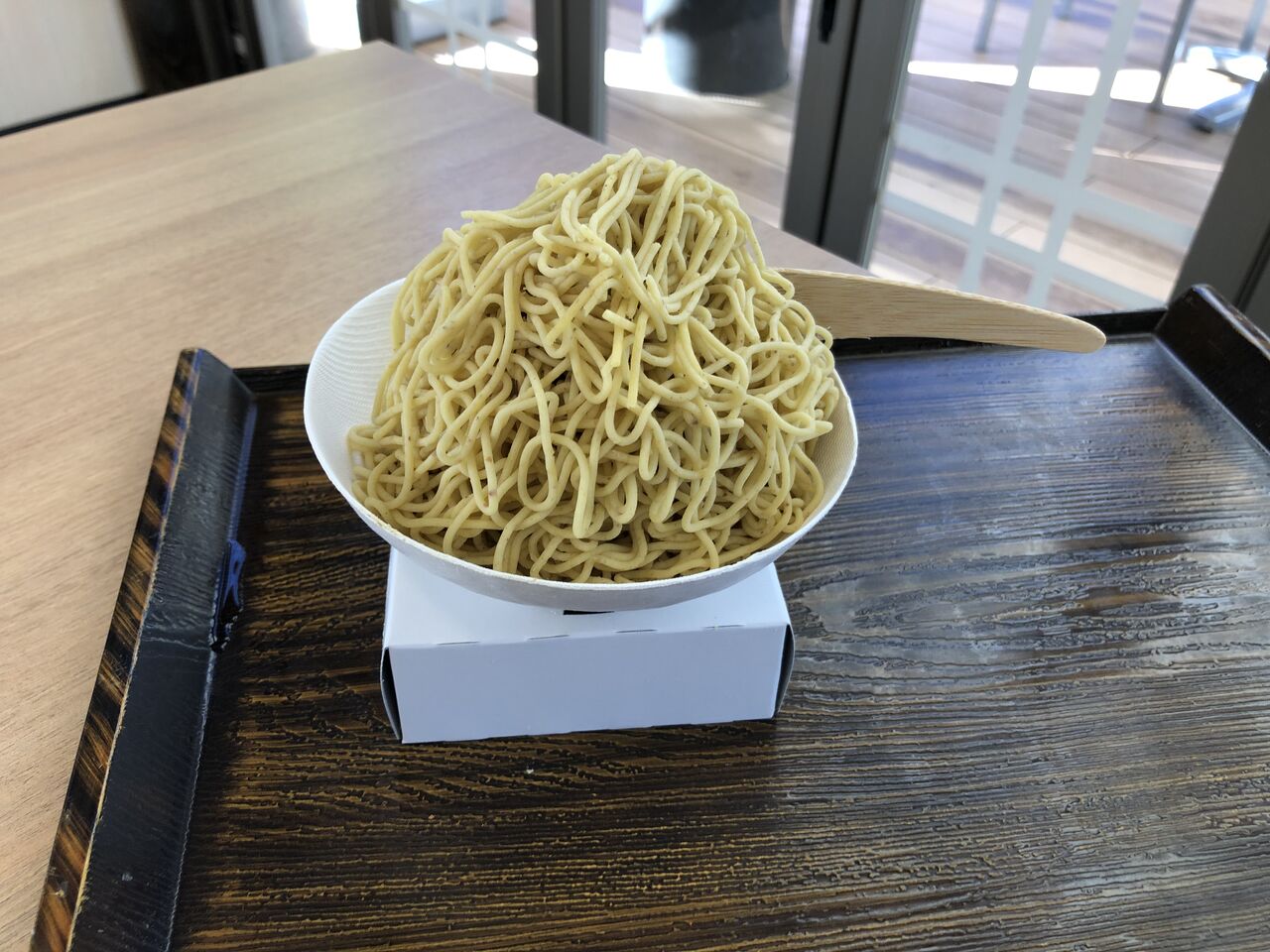 南部よろこび茶食堂 道の駅なんぶ チャーシュー麺 絞りたてモンブラン 門球麺報 モンキューメンポウ