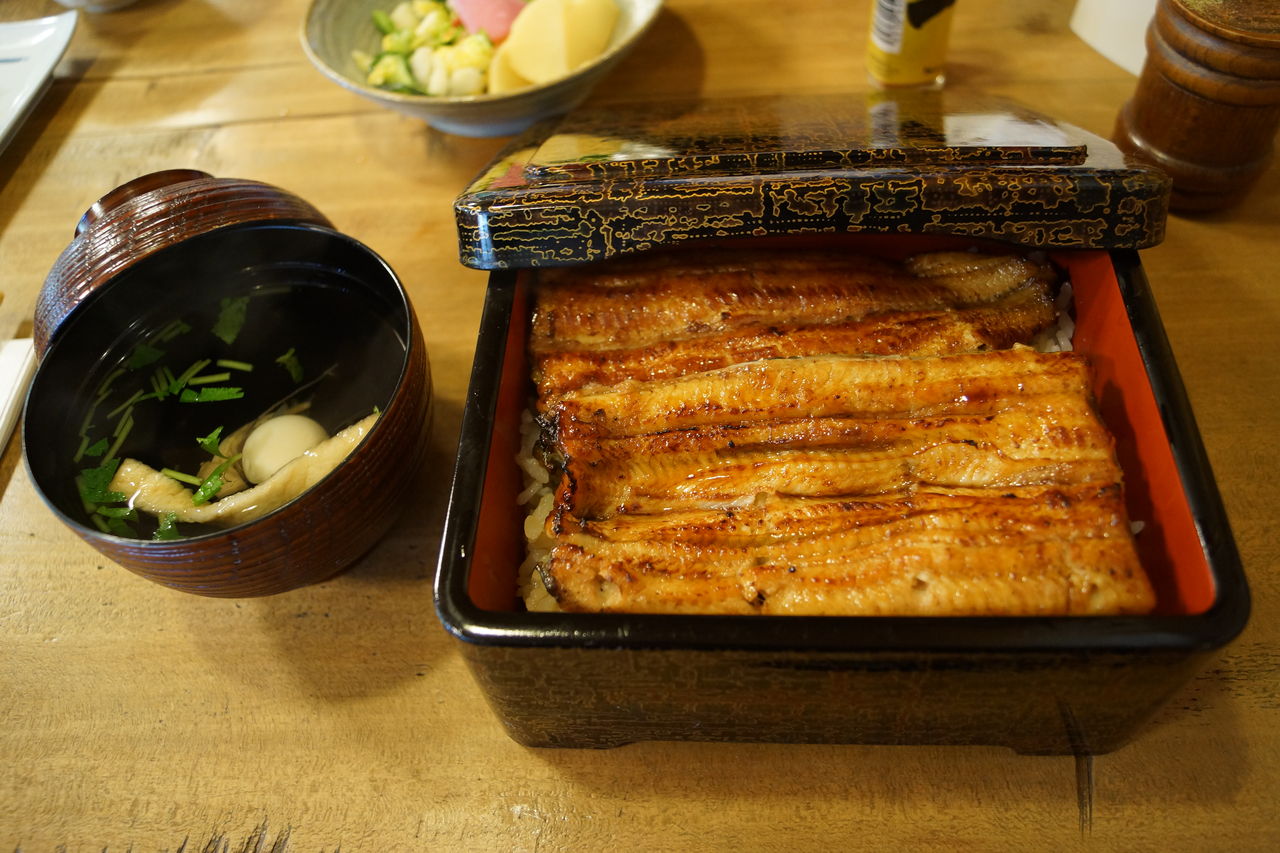 なか川 うな重上 柳川 鯉あらい 門球麺報 モンキューメンポウ