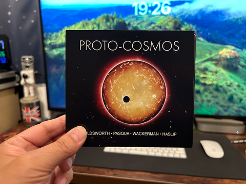 アラン・ホールズワース「ライヴ・プロト・コスモス」CDを見つけて