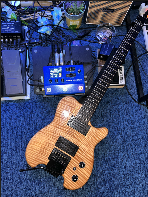 アラン・ホールズワース1つのプリセットで全部可能をLINE6に登録しま