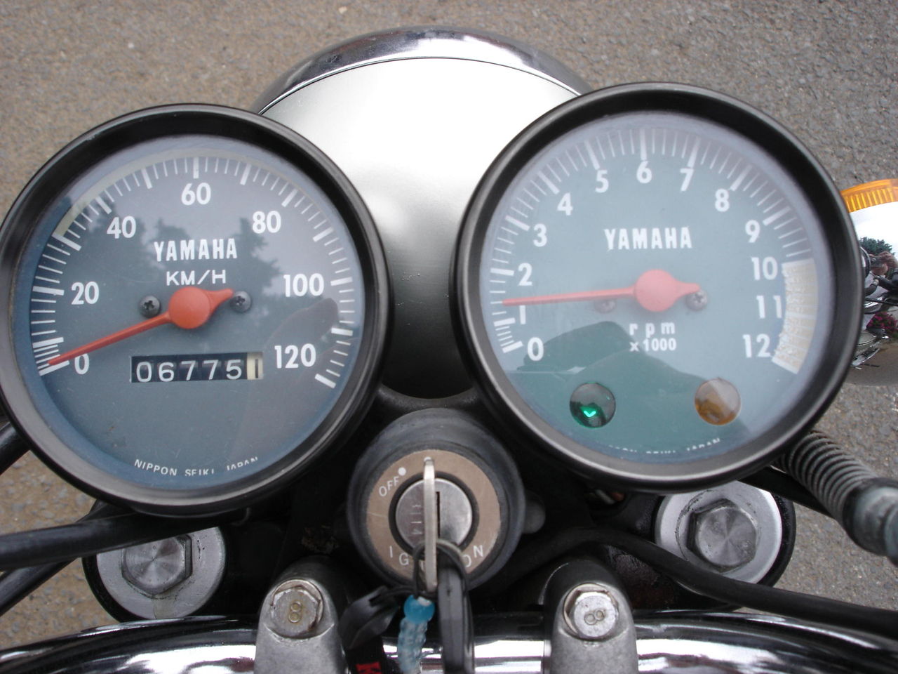 黒メーター文字盤自作 1965