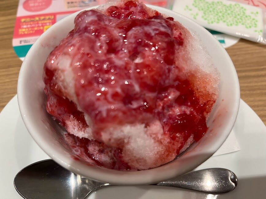 デニーズのかき氷 : ☆ラッキーDiary ☆