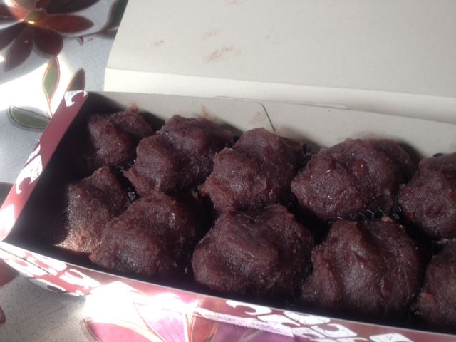 土用の入りに あんころ餅 ラッキーｄｉａｒｙ