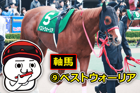 ベストウォーリア,フェブラリーS,2017,軸馬