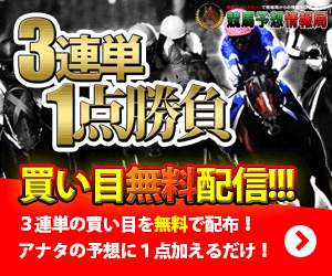 3連単1点勝負 3連単1点勝負