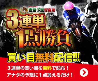 ３連単１点勝負