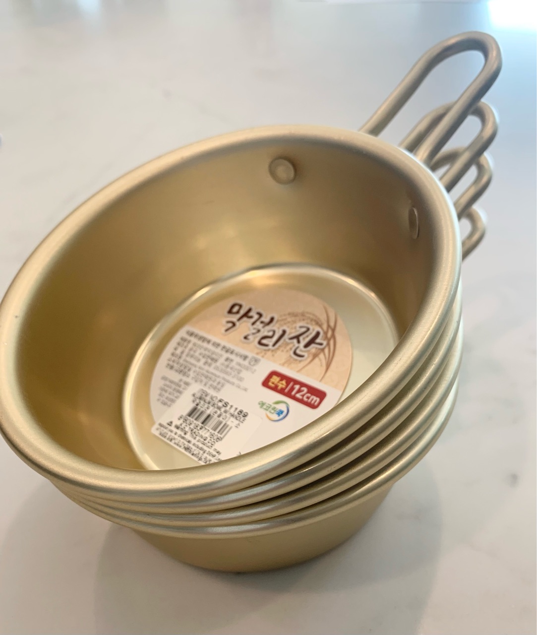 コウケンテツさん愛用 マッコリカップ アリヤとムサシのおうち In Arizona