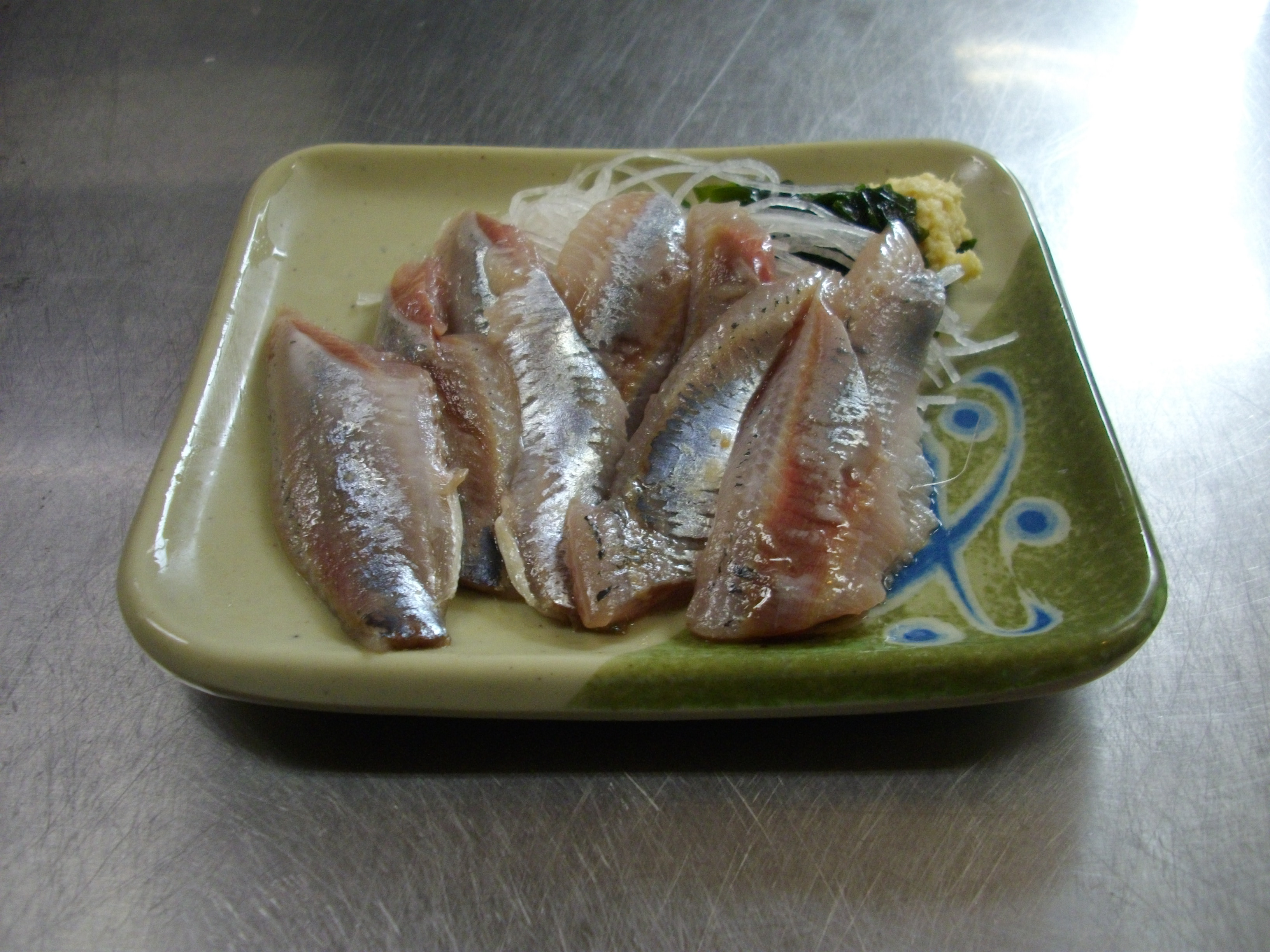 一銭酒場 えびす 鰯刺身 立ち飲み屋奮闘記