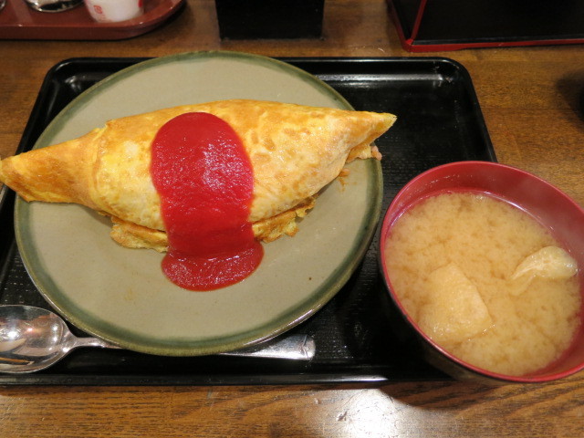 オムライス 巣鴨 ときわ食堂 東急沿線探検ブログ