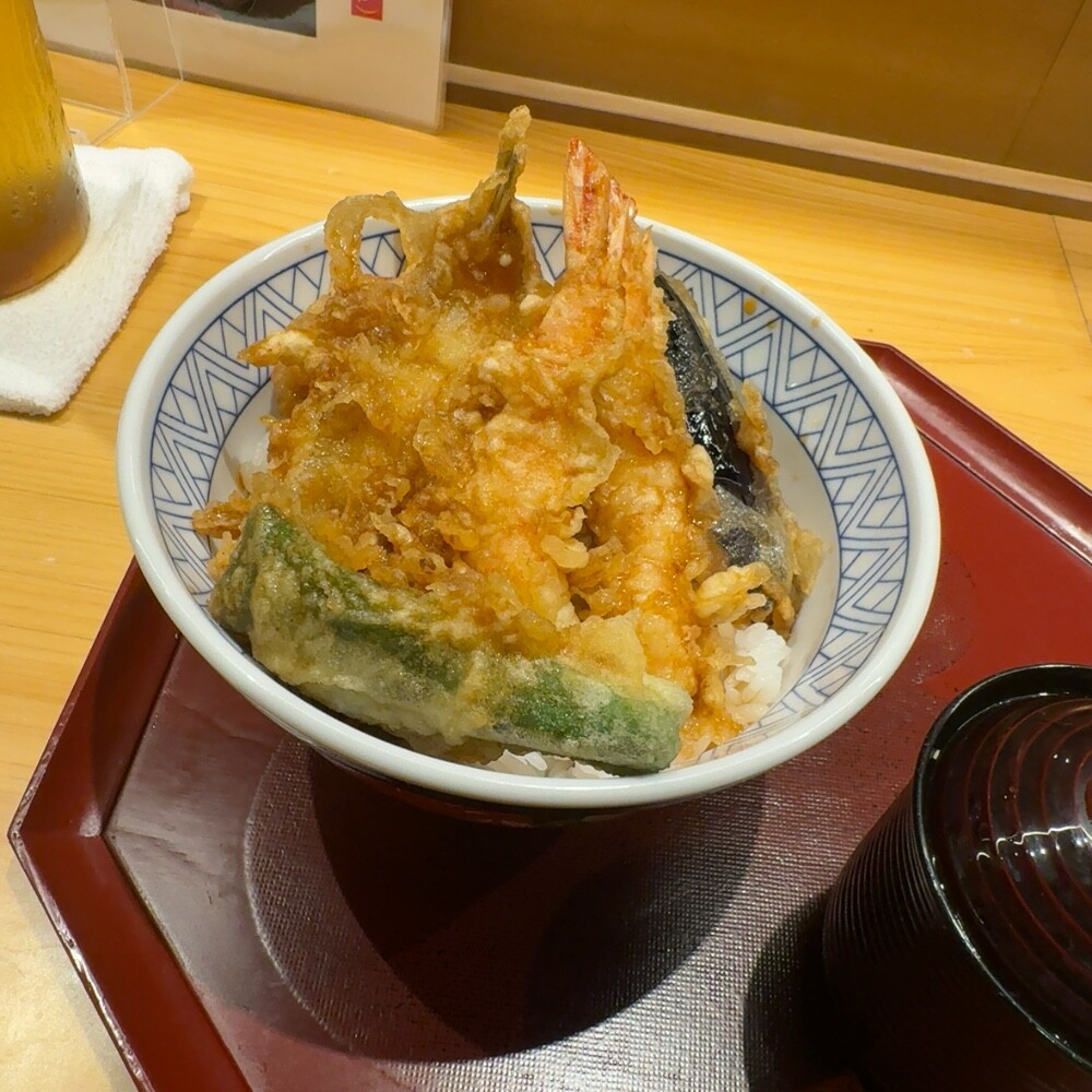 大門 天ぷら創作和食 吟和で天丼 : 東急沿線探検ブログ