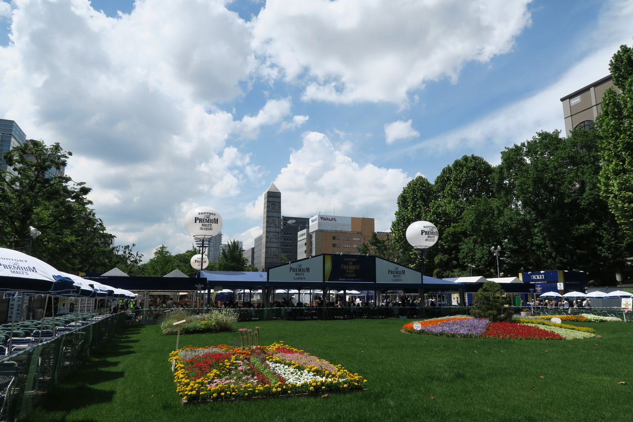 ８丁目 The サッポロビヤガーデン 15年さっぽろ大通ビアガーデン 東急沿線探検ブログ