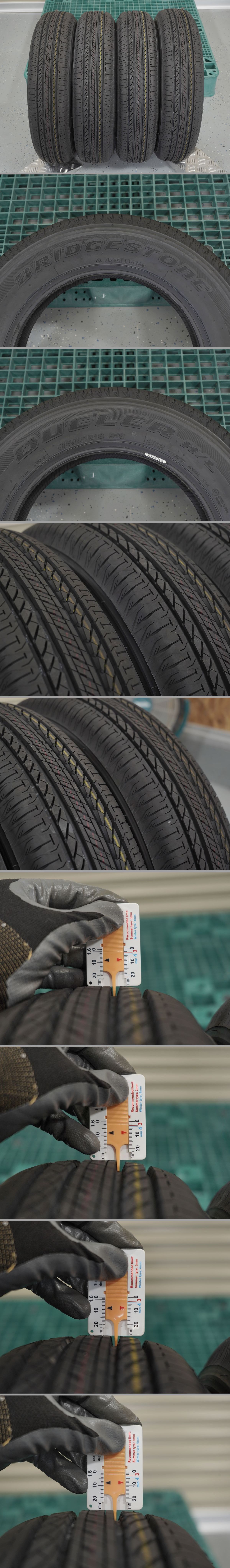 極上 納車前外し BRIDGESTONE デューラー H/L 852 175/80R16 4本