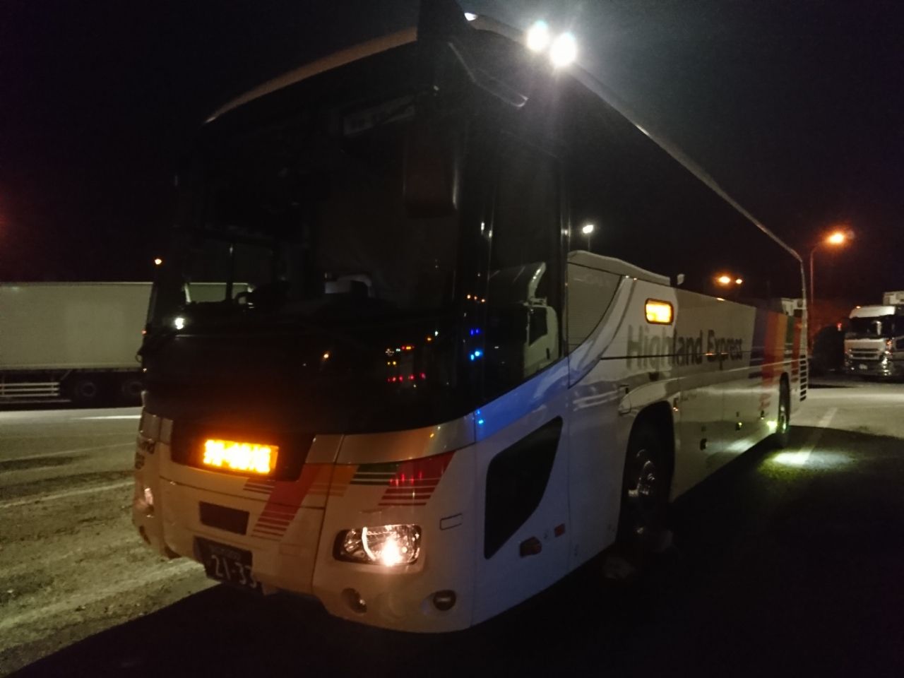 バス乗車記 アルペン松本号夜行 アルピコ交通担当 みいのblog