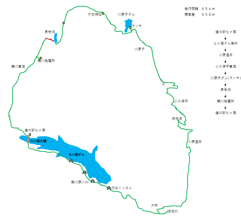 七ヶ宿ダム2020