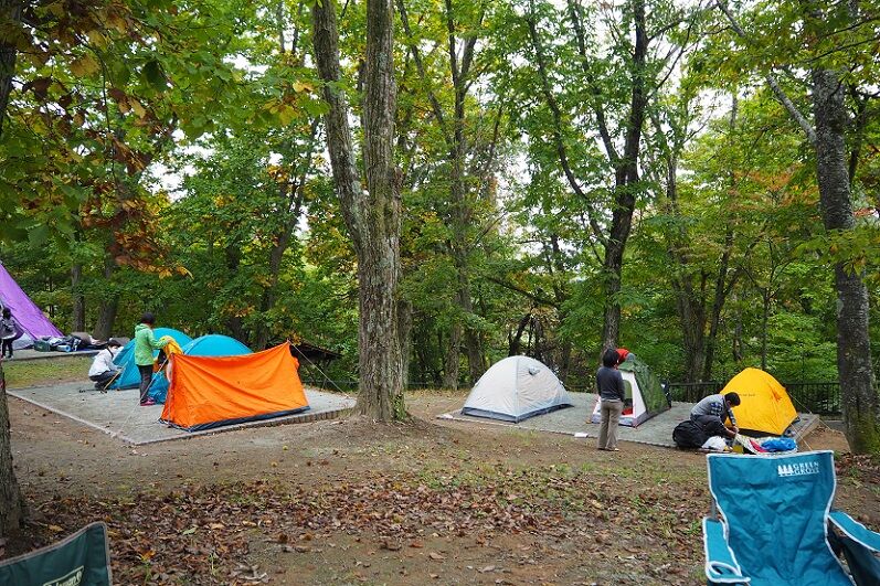 天童高原でテント泊して面白山へ 東北のサイクリングと山登り 天童高原でテント泊して面白山へ 東北のサイクリングと山登り
