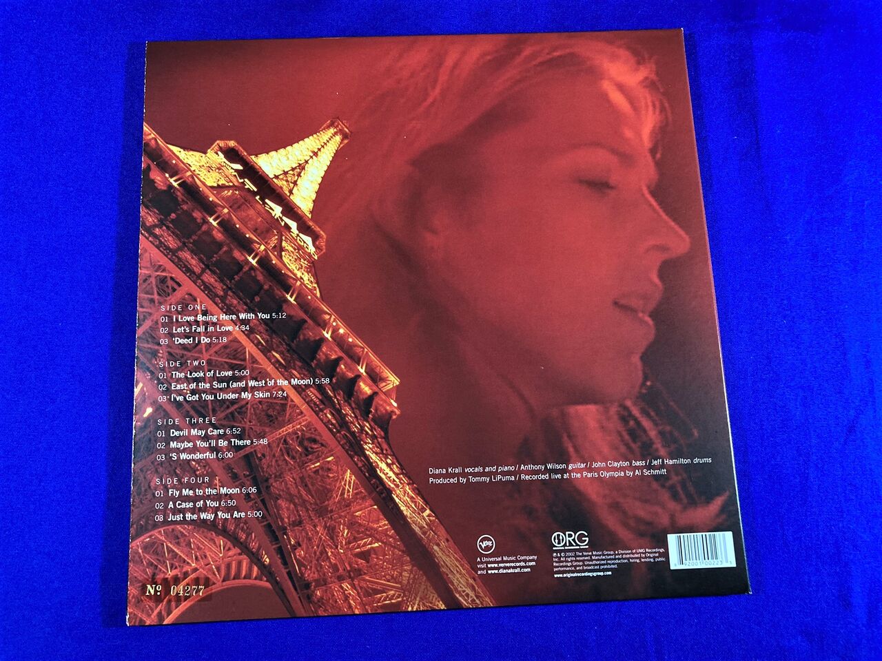 Pure ダイアナ・クラール - 究極の高音質盤「100％ LP」復活！ダイアナ