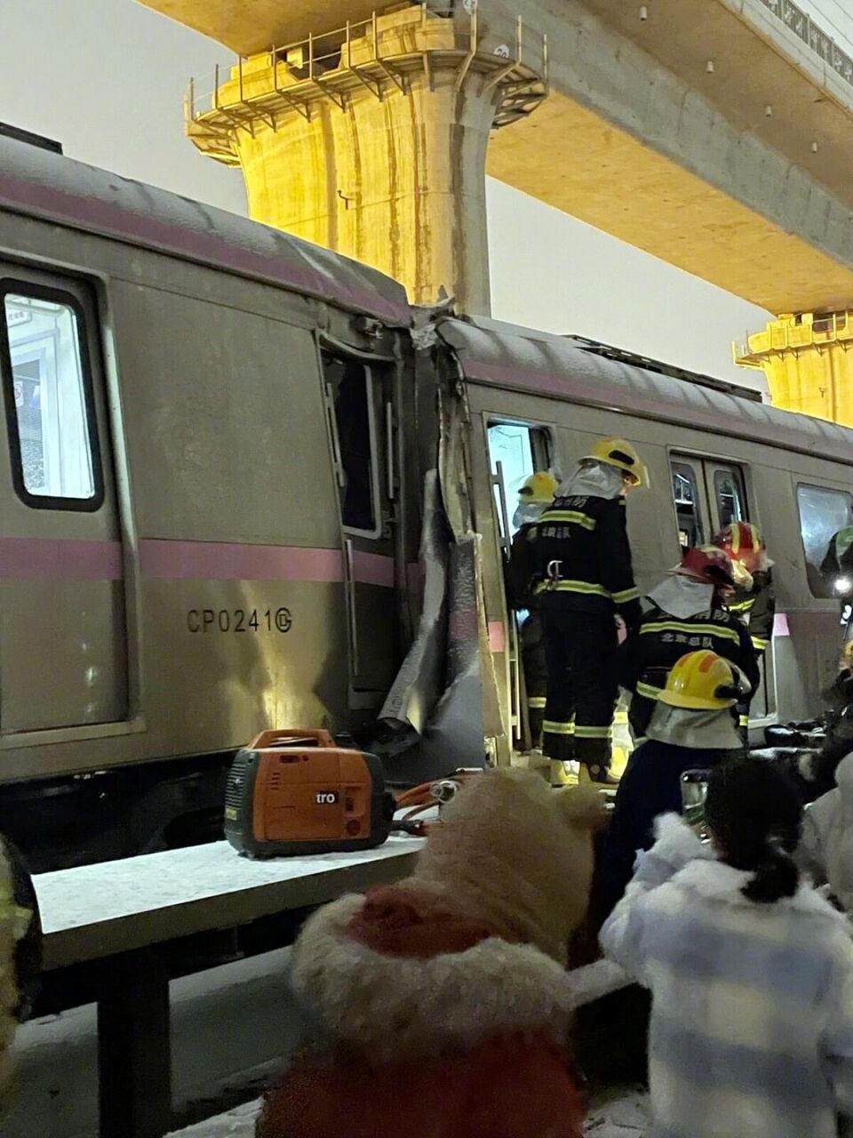 中国の北京地下鉄追突事故の調査結果発表！130人が骨折、衝撃の事故状況とは？