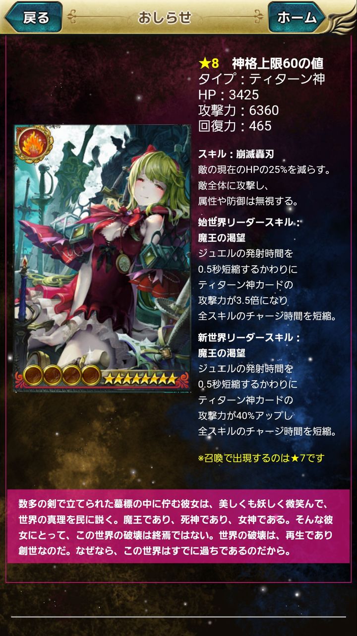 古の女神 4月step Up召喚 魔王クロノス第三幕 遂に 遂に登場 姫騎士と従者の日常