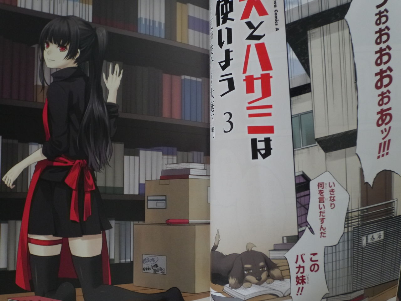 新刊漫画 犬とハサミは使いよう ３巻購入 姫騎士と従者の日常