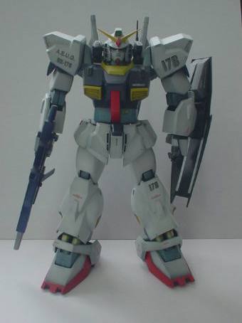 旧キット改造 1 100ガンダムｍｋ２ Barbermanの模型製作記