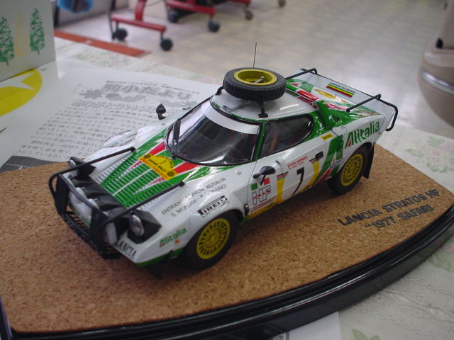 スパーク 1/43 ランチア ストラトス HF No.7 1977 WRC サファリ