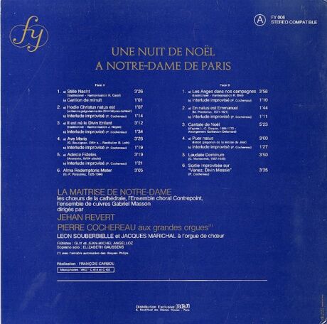 FR FY FY006 パリ・ノートルダム大聖堂聖歌隊&am…