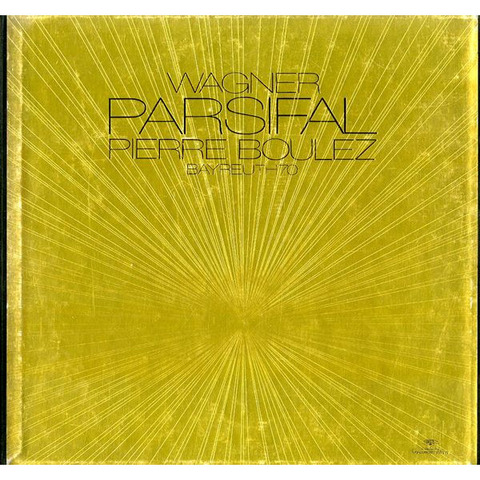 DE DGG  2720 034 ブーレーズ ワーグナー・パルジファル(全曲)