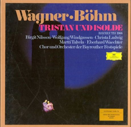 DE DGG  2740 144 カール・ベーム ワーグナー・トリスタンとイゾルデ(全曲)