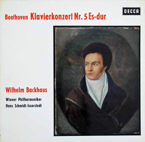 バックハウス、イッセルシュテットのベートーヴェン/ピアノ協奏曲第5番「皇帝」 DE DECCA SXL2179 STEREO