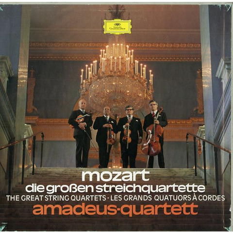 DE DGG 2720 055 アマデウスSQ モーツァルト・弦楽四重奏曲集