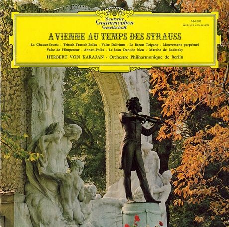 DE DGG 644 003 ヘルベルト・フォン・カラヤン シュトラウス・「ワルツ・ポルカ・マーチ集」