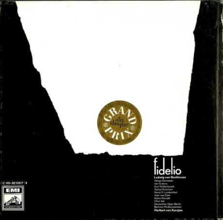DE ELECTROLA C165-0212517 ヘルベルト・フォン・カラヤン ベートーヴェン・フィデリオ