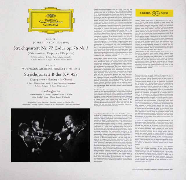 ハイドン「皇帝」、モーツァルト「狩り」 Amazon.co.jp: モーツァルト : 弦楽四重奏曲「狩り」&ハイドン