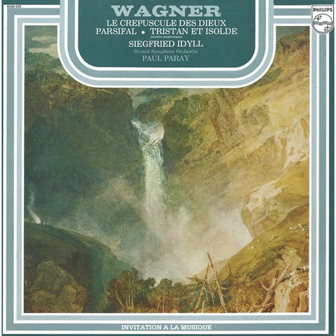 FR PHILIPS 6538 020 ポール・パレー ワーグナー・オペラ 抜粋/ジークフリート牧歌