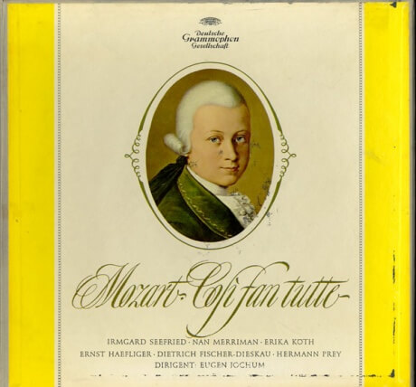 DE DGG SKL109-111 ヨッフム モーツァルト・コシファントュテ