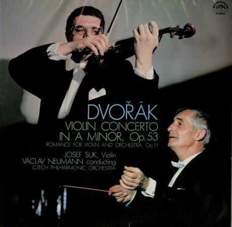 JP SUPRAPHON OX1116S ヨセフ・スーク ドヴォルザーク ヴァイオリン協奏曲/ロマンス
