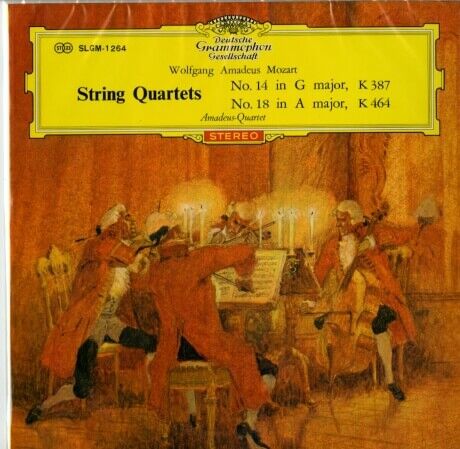 売約済】ガーゾン&アマデウスSQ／モーツァルト 売約済】ガーゾン