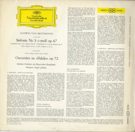 GB  DGG SLPM138 024 ヨッフム ベートーヴェン・交…