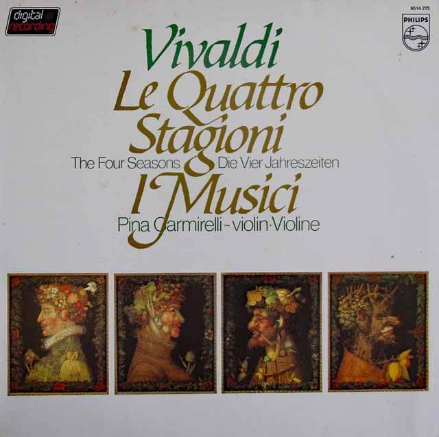 カルミレッリ、イ・ムジチ合奏団のヴィヴァルディ/「四季」 NL PHILIPS