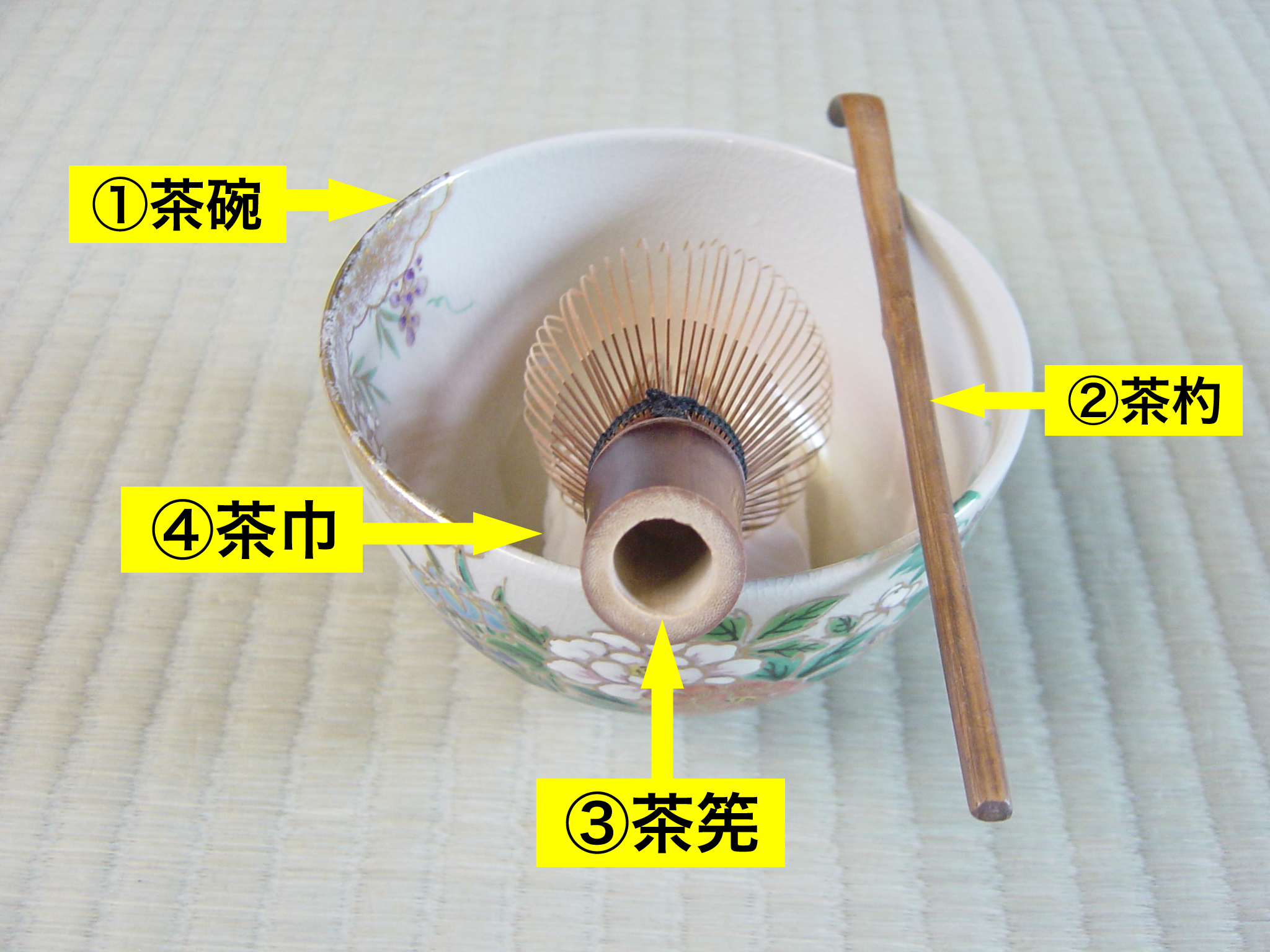 茶道教室 お茶のある暮らし 茶道 写真 道具 08年06月28日