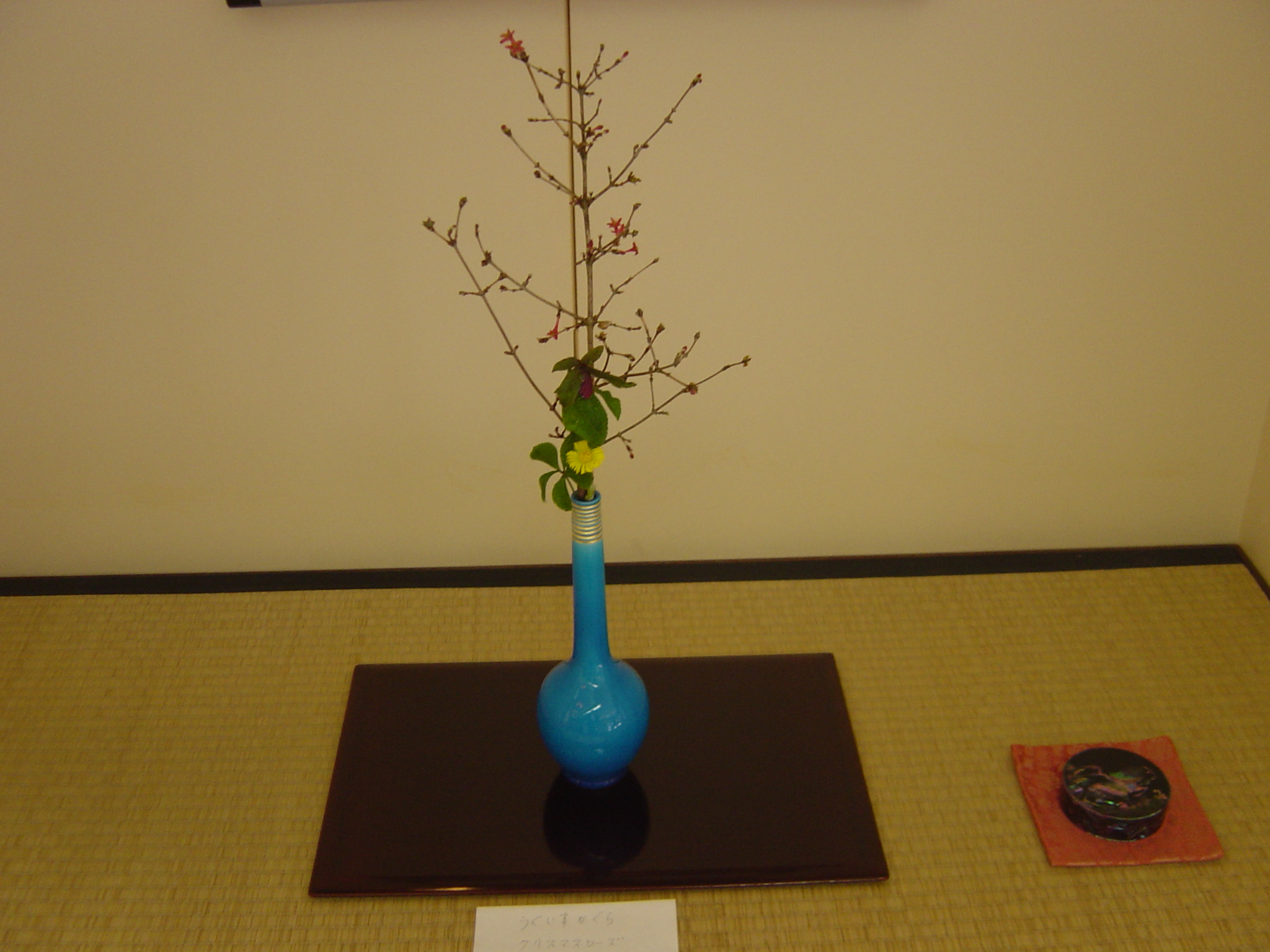 交趾焼 こうちやき 花入れ 茶道教室 お茶のある暮らし 茶道 写真 道具