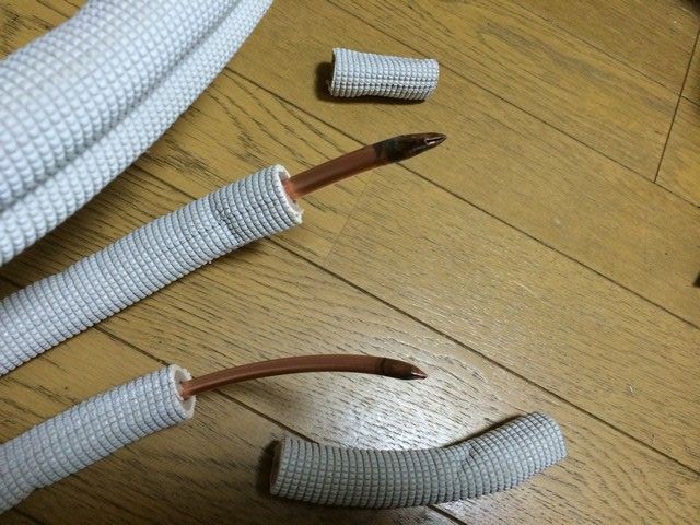エアコンの取付けとフレア加工 週刊金 日