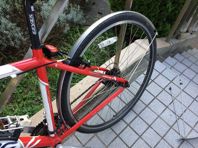 クロスバイクにフェンダー取付けの傾向と対策 週刊金 日