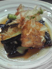 ★豚バラとナスの揚げびたし★