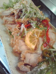 ★鶏もも 甘酢南蛮漬け★