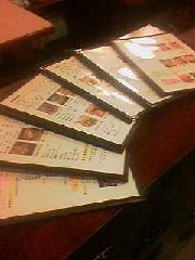 8月1日(水)~ 新しいメニューブックでGO!