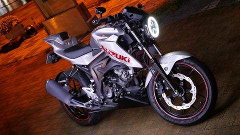 GSX-S150（GSX-S125）丸目化計画 その④ 一応完 : なんかバイクとかの